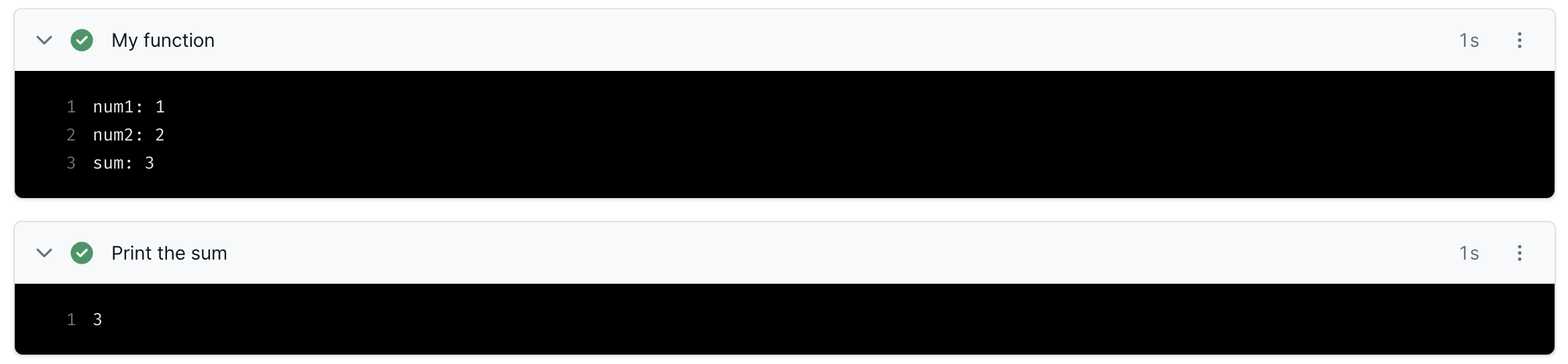 Example of a custom build config using custom JavaScript/TypeScript function.