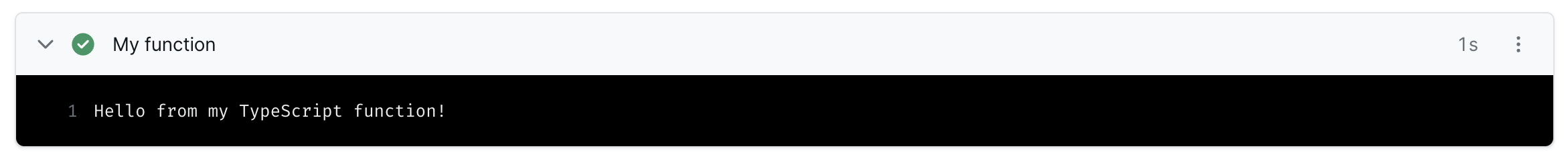 Example of a custom build config using a JavaScript/TypeScript function.