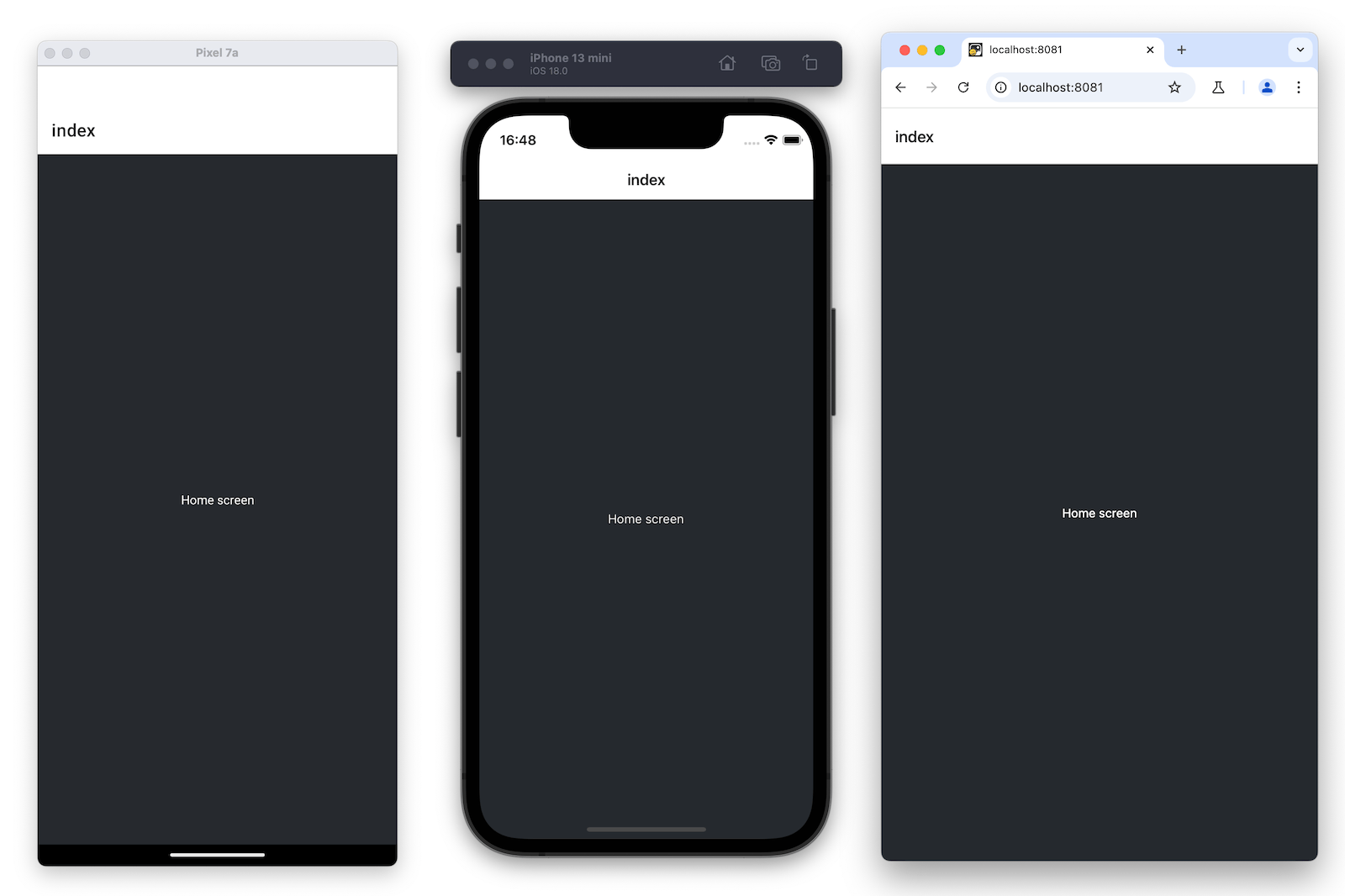 更新文本和背景颜色的应用