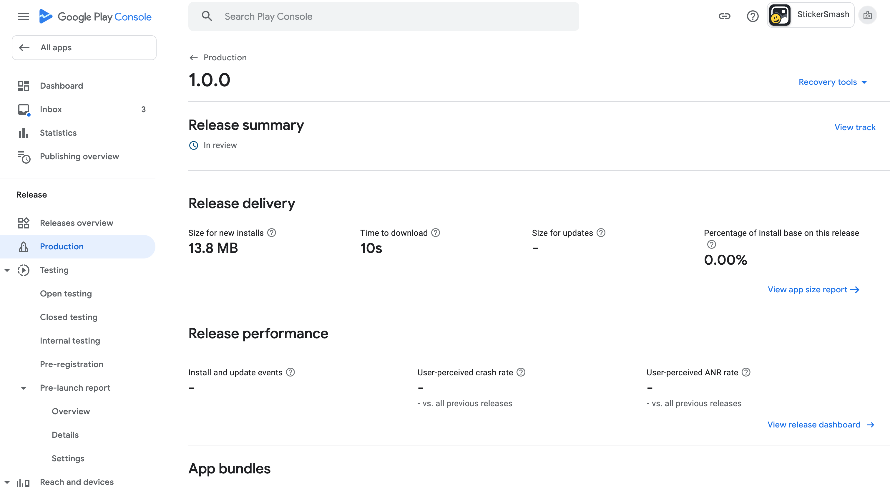提交应用到 Google Play 商店审核过程